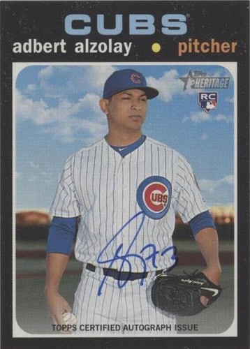 2020 Topps Heritage - Adbert Alzolay #ROA-AA
