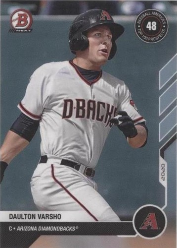 2020-21 Bowman Next Topps Now Baseball America Top 100 Prospects - Daulton Varsho #BA-76