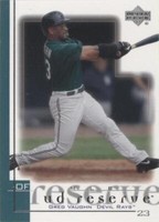 2001 Upper Deck Reserve - Greg Vaughn #20