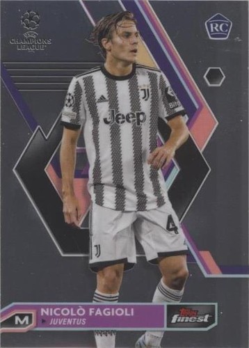 2022-23 Topps Finest UEFA Club Competitions Nicolo Fagioli #84