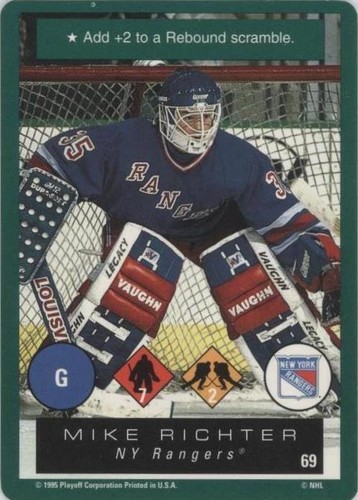 1995-96 Playoff One on One Challenge - Mike Richter #69