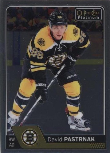 2016-17 O-Pee-Chee Platinum - David Pastrnak #122