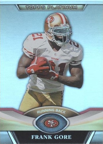 2011 Topps Platinum Frank Gore #65