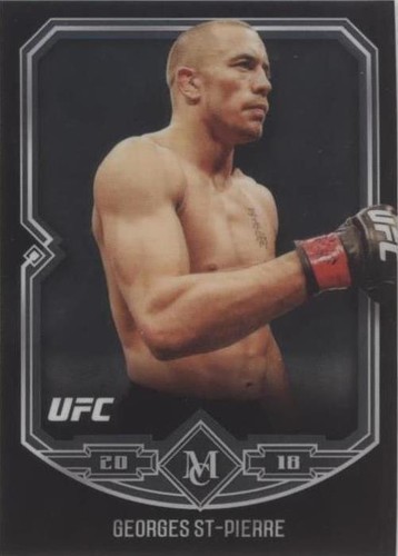 2018 Topps Chrome UFC - Georges St-Pierre #UFCM-GSP