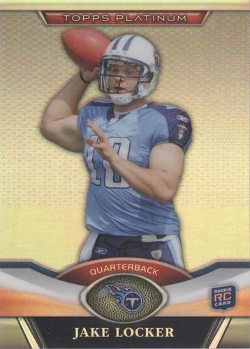 2011 Topps Platinum Jake Locker #125