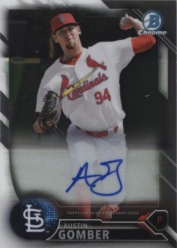 2016 Bowman Chrome - Austin Gomber #BCAP-AG