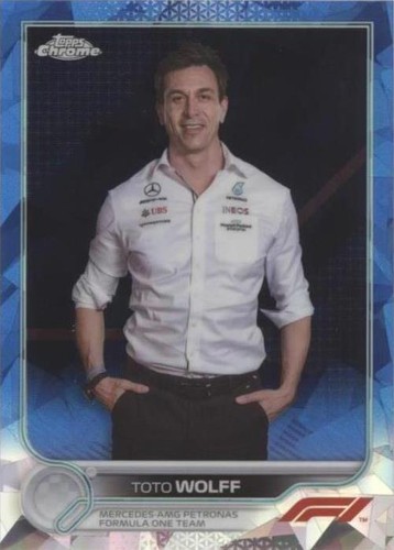 2022 Topps Chrome Sapphire Edition Formula 1 - Toto Wolff #99