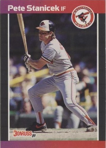 1989 Donruss - Pete Stanicek #169