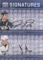 2008-09 Upper Deck Be a Player - J.P. Dumont Jason Arnott #S2-AD