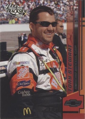 2004 Press Pass Trackside - Tony Stewart #28