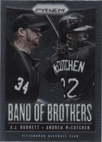 2013 Panini Prizm - A. J. Burnett Andrew McCutchen #BB2