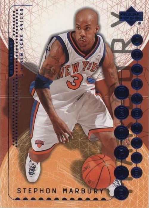 2003-04 Upper Deck Triple Dimensions - Stephon Marbury #57