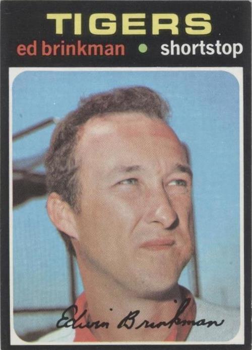 Topps 1971 - Ed Brinkman #389