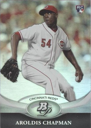 2020 Panini Flawless Platinum AROLDIS CHAPMAN Auto Dual Patch 