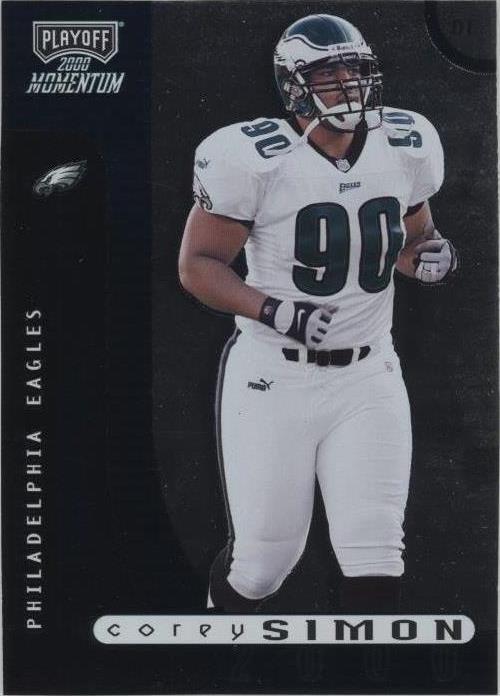 2000 Playoff Momentum Corey Simon #136