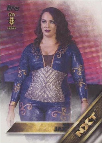 2016 WWE Topps NXT Nia Jax Ring Used Mat Relic RC Rookie 197 2016 WWE Topps NXT Nia Jax Ring Used Mat Relic RC Rookie 197