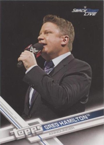 2017 Topps WWE - Greg Hamilton #43