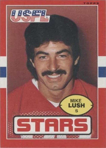 1985 Topps USFL Mike Lush #18
