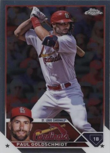 2023 Topps Chrome Lids Mitchell & Ness - Paul Goldschmidt #23-8