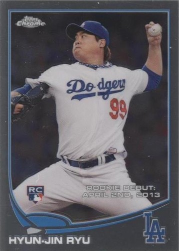 2013 Topps Chrome Update - Hyun-jin Ryu #MB-51