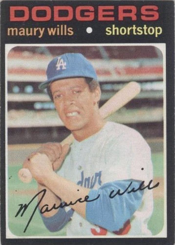 1971 Topps - Maury Wills #385
