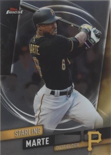 2019 Topps Finest - Starling Marte #116