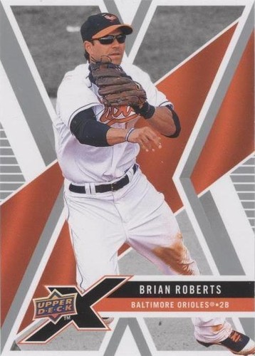 2008 Upper Deck X - Brian Roberts #9