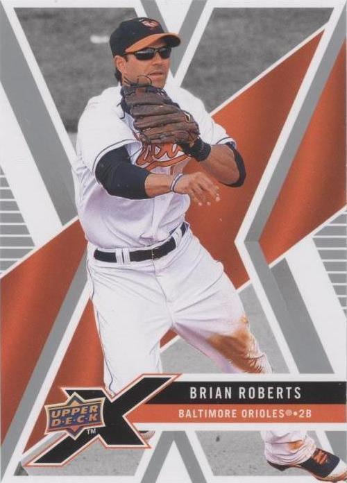 2008 Upper Deck X - Brian Roberts #9