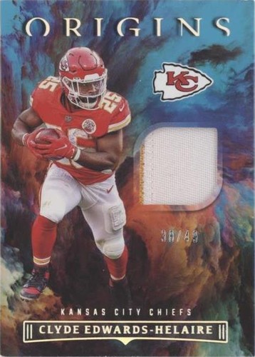 2022 Panini Origins Clyde Edwards-Helaire #FF-CEH