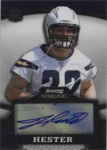 2008 Bowman Sterling Jacob Hester #119