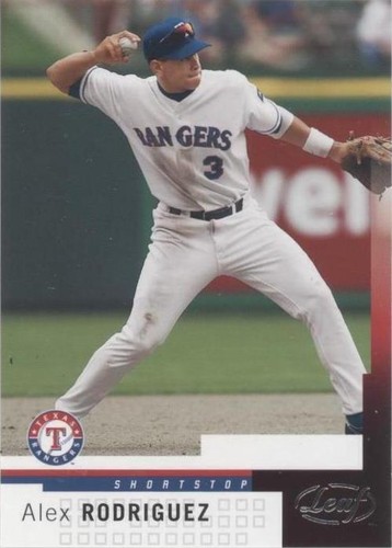 2004 Leaf - Alex Rodriguez #86