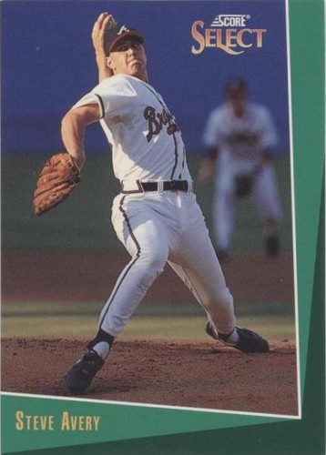 1993 Score Select - Steve Avery #109