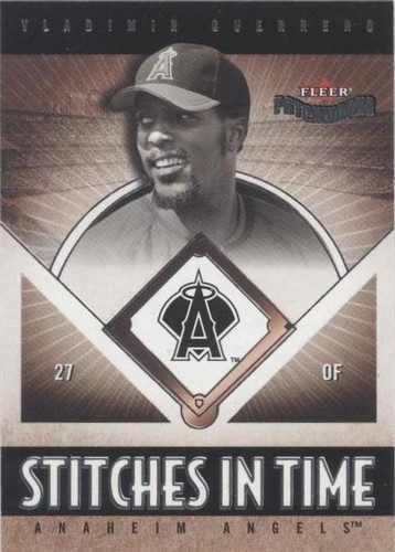 2004 Fleer Patchworks - Vladimir Guerrero #15ST