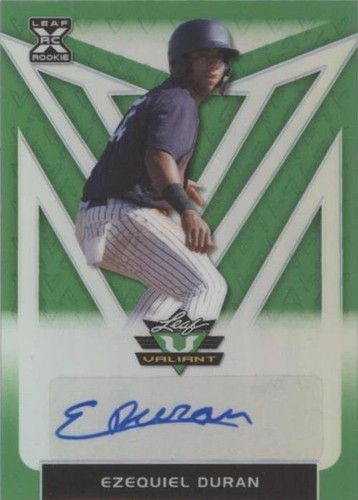 2020 Leaf Valiant - Ezequiel Duran #BA-ED1