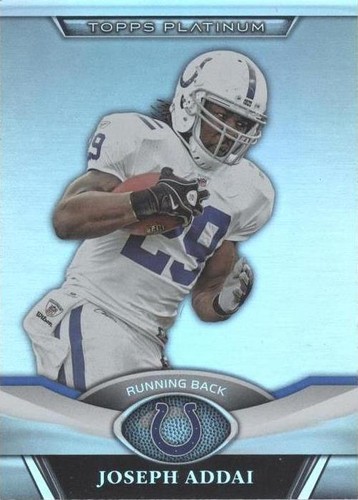 2011 Topps Platinum Joseph Addai #88