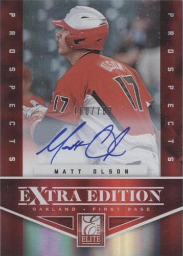 2012 Elite Extra Edition - Matt Olson #123