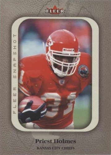 2003 Fleer Snapshot Priest Holmes #74