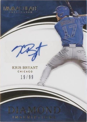 2016 Panini Immaculate Collection - Kris Bryant #DI-KB