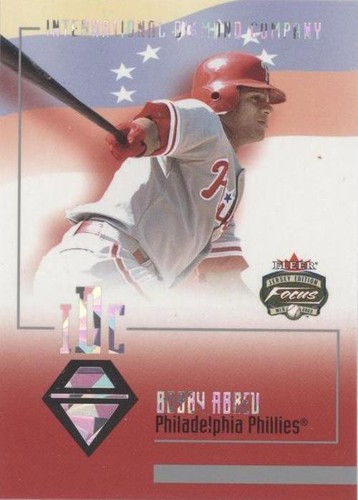 2002 Fleer Focus Jersey Edition - Bobby Abreu #1 IDC