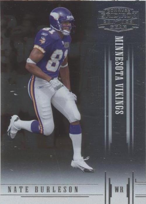 2005 Donruss Gridiron Gear Nate Burleson #75