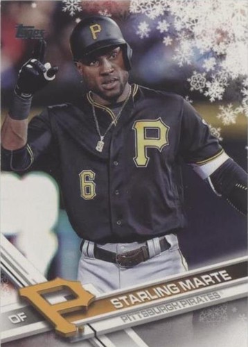 2017 Topps Holiday - Starling Marte #HMW44