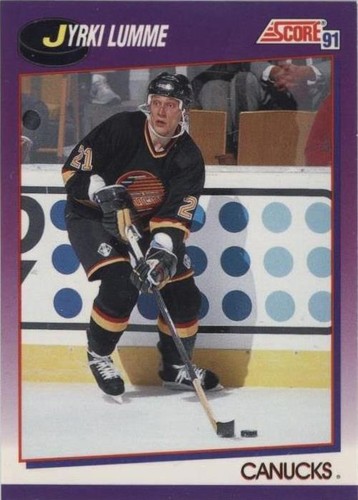 1991-92 Score American - Jyrki Lumme #242