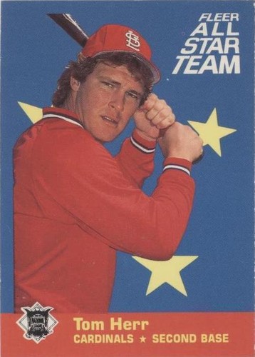 1986 Fleer - Tom Herr #2