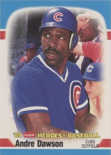 1989 Fleer Heroes of Baseball - Andre Dawson #12