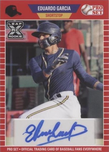 2021 Leaf Pro Set Baseball Blaster - Eduardo Garcia #PS-EG1