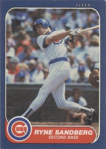 1986 Fleer - Ryne Sandberg #378