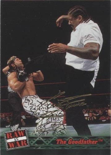 2001 Fleer WWF Raw is War - The Godfather #12
