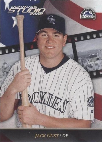 2002 Donruss Studio - Jack Cust #59