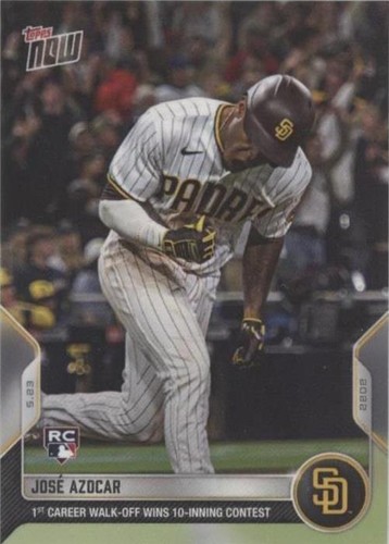 2022 Topps Now - Jose Azocar #229