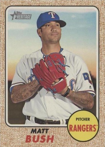 2017 Topps Heritage High Number - Matt Bush #699